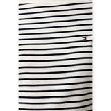 T-shirt Donna Tommy Hilfiger - Cody Boat-Nk 3/4 Slv Tee - Blu