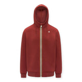 Felpe con cappuccio Uomo K-Way - Rainer Spacer - Rosso