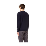 Maglioni Uomo Alpha Studio - Girocollo M/L Contrasti Geelong Base - Blu