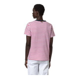 T-shirt Donna K-Way - Emili Stripes - Rosa