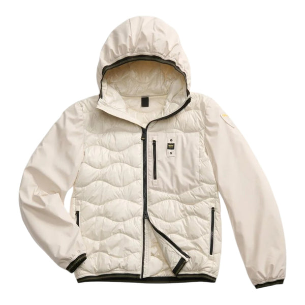 Piumini Uomo Blauer - Albert	Giubbini Corti	Imbotttito Piuma/Ovatta - Bianco