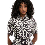 Camicie Donna Twinset - Camicia Coreana M/C - Marrone