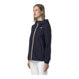 Giubbini Donna K-Way - Marguerite Stretch Poly Jersey - Blu