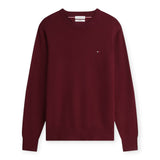 Maglie a manica lunga Uomo Tommy Hilfiger - Pima Org Ctn Cashmere Crew Neck - Bordeaux