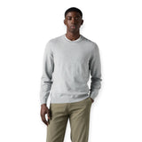 Maglie a manica lunga Uomo Levi's - Lightweight Hm Sweater Meteorite - Panna