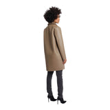 Cappotti Donna RINO & PELLE - Reversible double breasted coat - Beige