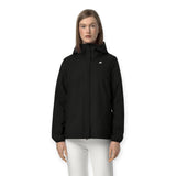 Giubbini Donna K-Way - Marguerite Stretch Dot - Nero
