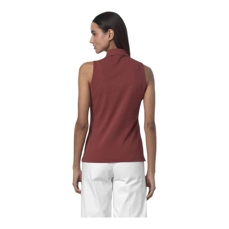 Polo Donna K-Way - Adour Pique - Bordeaux