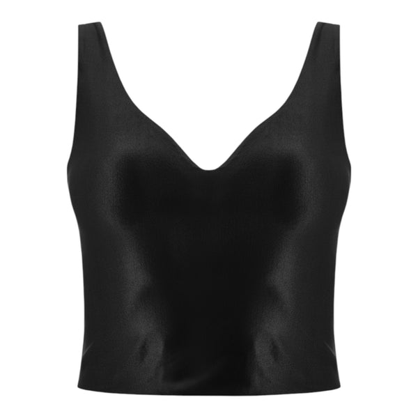 Canotte e top Donna MACRON CLUB HOUSE - Mch Fcf Wmn Beba Yoga Top Blk - Nero