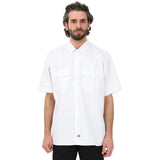 Camicie casual Uomo Dickies - Work Shirt Ss Rec - Bianco