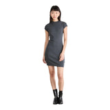Vestiti casual Donna Calvin Klein - Washed Cap Sleeve Dress - Cenere