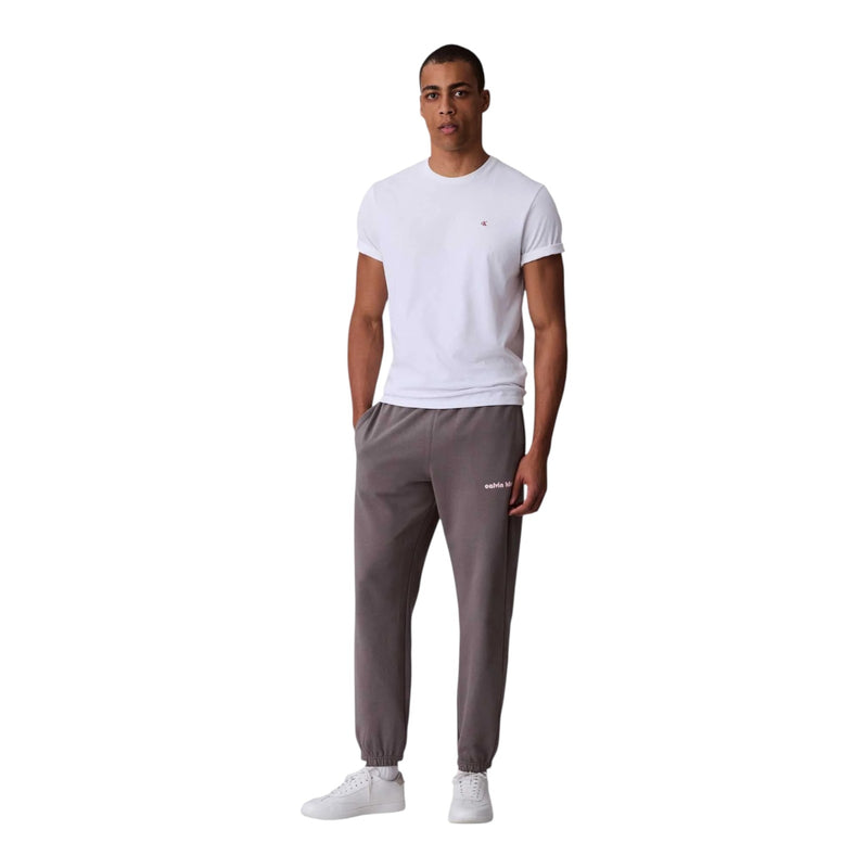 Pantaloni Uomo Calvin Klein - Eu 350Terry Bauhaus Emb Jogger - Grigio