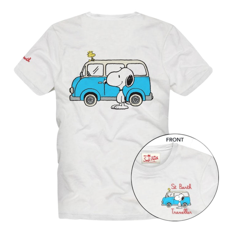 T-shirt Uomo Mc2 Saint Barth - Tshirt Man	Cotton Classic T Shirt - Bianco