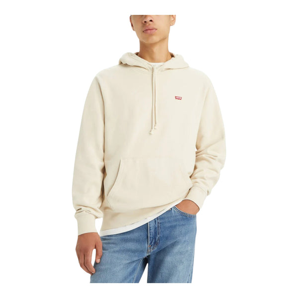 Felpe con cappuccio Uomo Levi's - Felpa Chiusa Con Cappuccio - Panna