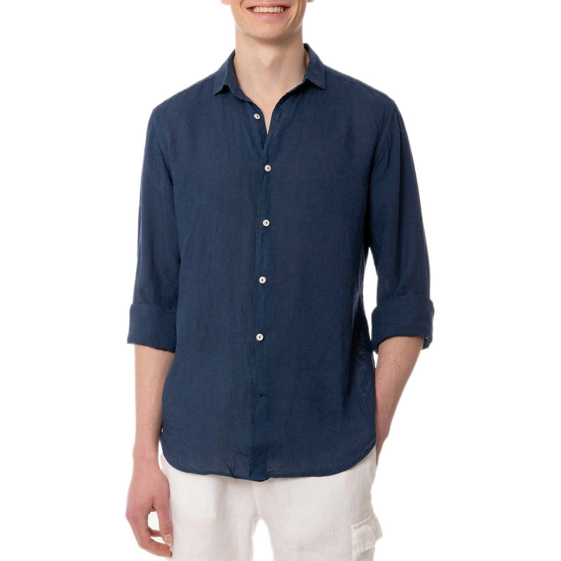 Camicie casual Uomo Mc2 Saint Barth - Pamplona	Classic Shirt - Blu