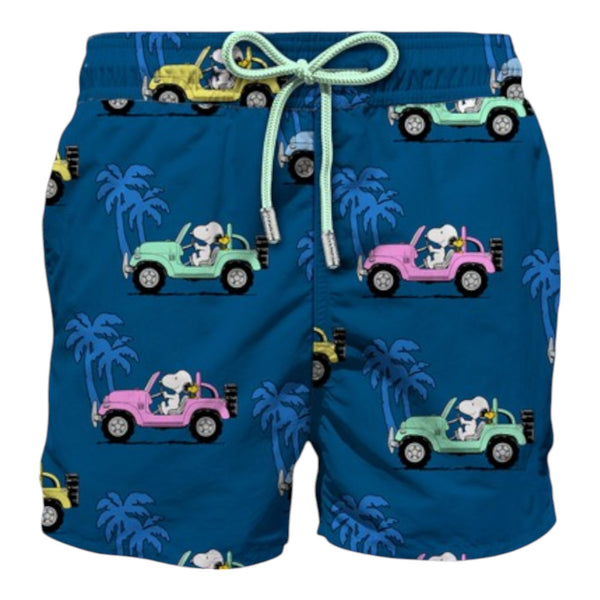 Pantaloncini e calzoncini Uomo Mc2 Saint Barth - Gustavia Classic Swim Short - Blu
