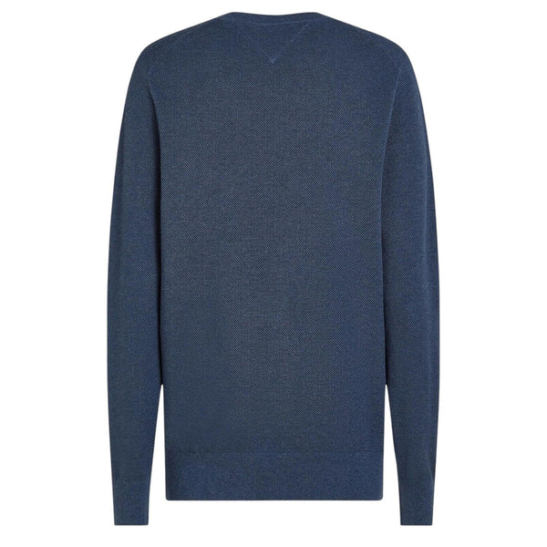 Maglioni Uomo Tommy Hilfiger - Essential Structure Crew Neck - Avio