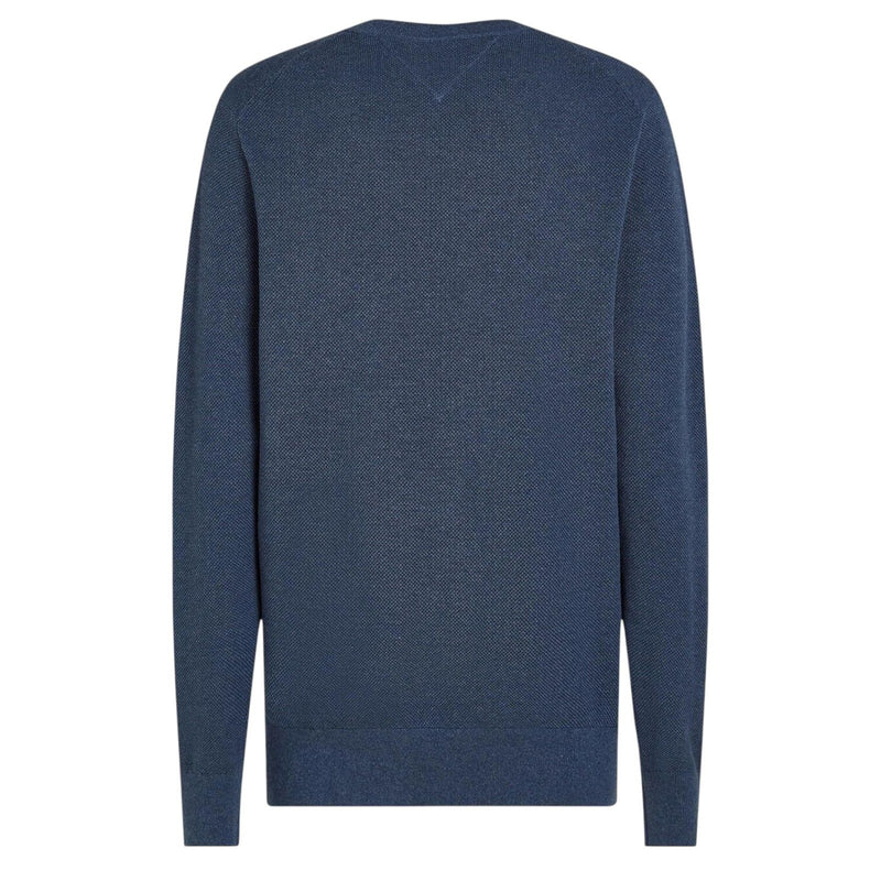 Maglioni Uomo Tommy Hilfiger - Essential Structure Crew Neck - Avio