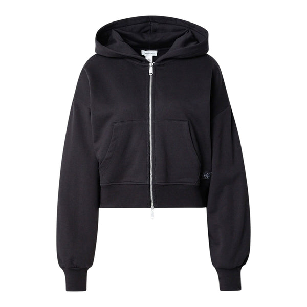 Felpe con cappuccio Donna Calvin Klein - A- Frnch Trry Bdg Lg - Nero