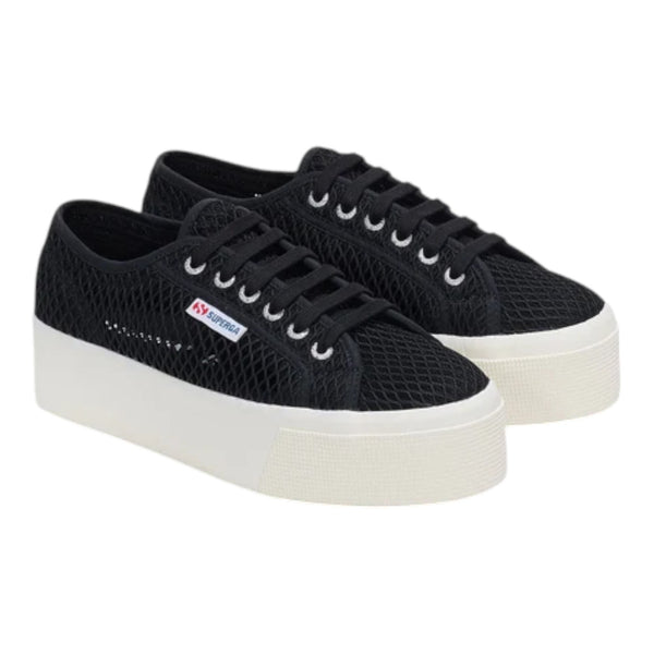 Sneaker Donna Superga - 2790 Mesh - Nero