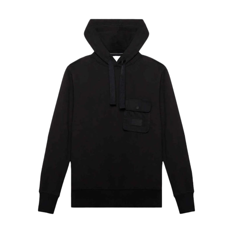 Felpe con cappuccio Uomo Calvin Klein - Mix Media Pocket Hoody - Nero