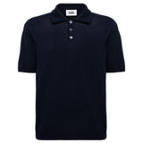 Polo Uomo Alpha Studio - Polo M/M Cotton Crepe - Blu