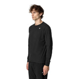 Maglie a manica lunga Uomo K-Way - Elmer Js Peach - Nero