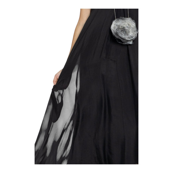 Vestiti casual Donna Sanctamuerte - Abito Lungo Over - Nero