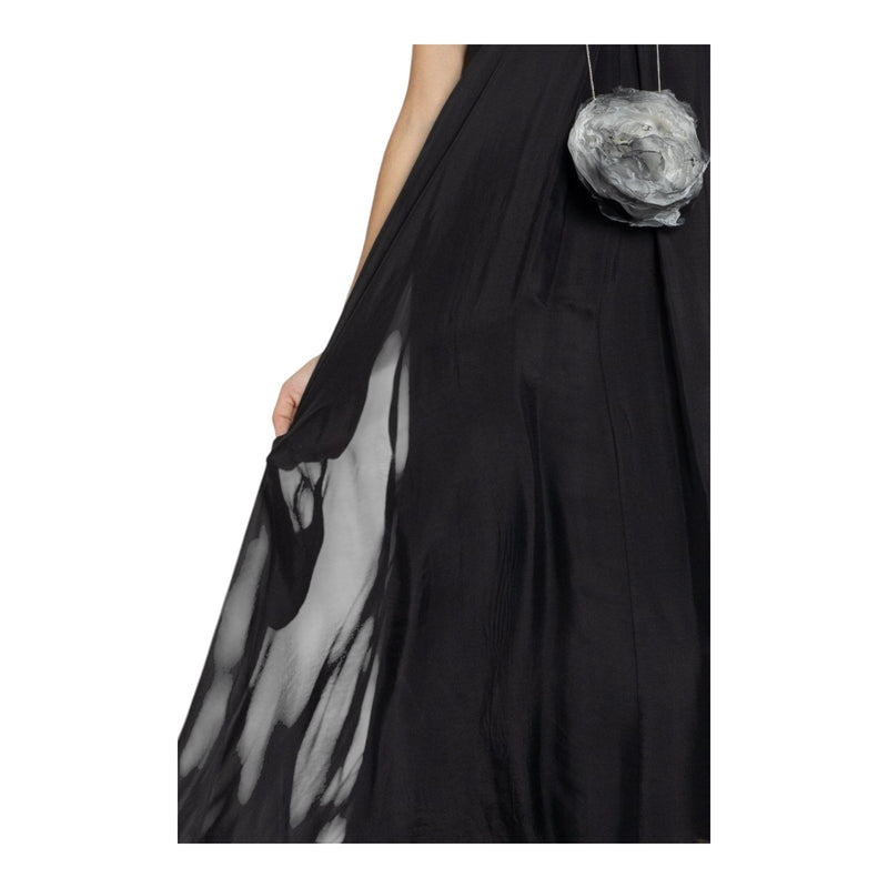 Vestiti casual Donna Sanctamuerte - Abito Lungo Over - Nero
