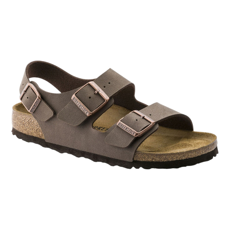 Sandali Uomo Birkenstock - Milano Birkibuc Calz.s - Marrone