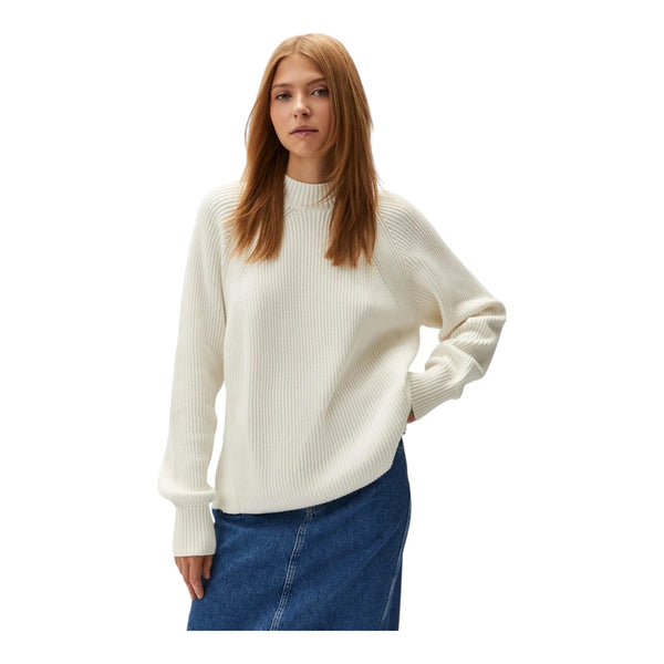 Felpe senza cappuccio Donna Calvin Klein - Loose Sweater - Bianco