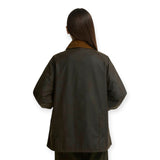 Giubbini Donna Barbour - Womens Bedale Wax - Verde