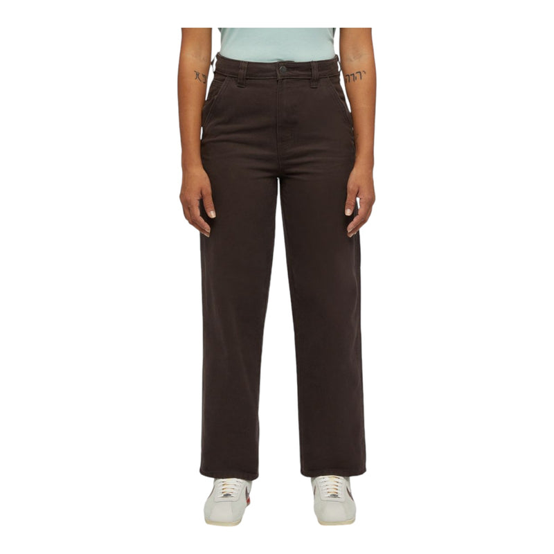 Pantaloni Donna Dickies - Duck Canvas Pant - Marrone