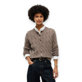 Cardigan Donna Tommy Hilfiger - Soft Wool Cardi - Fango