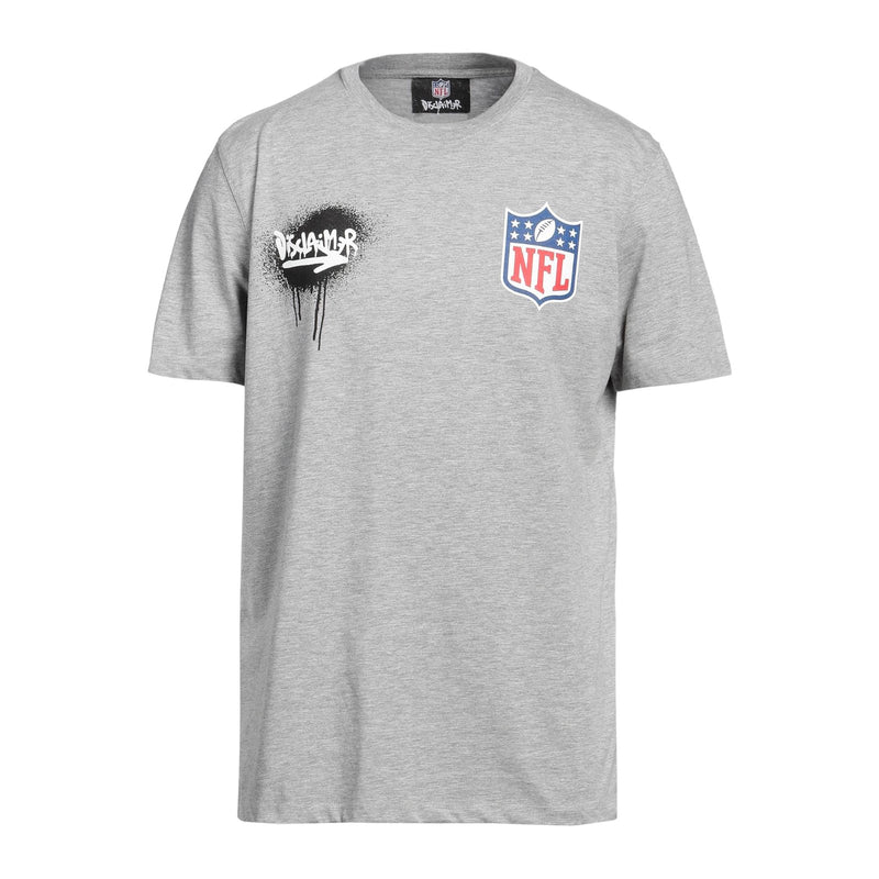 T-shirt Uomo Disclaimer - T-Shirt In Jersey - Grigio