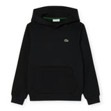 Felpe con cappuccio Bambino Lacoste - Lcb Core Fleece Pullover Hoodie - Nero