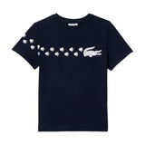 T-shirt Bambini Unisex Lacoste - T-Shirt - Blu