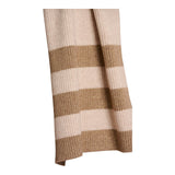 Sciarpe Donna RINO & PELLE - Knitted striped scarf - Beige