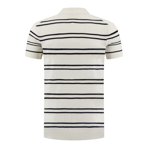 Polo Uomo Tommy Hilfiger - Dc Kntd Stp Jhny Collar Polo - Beige