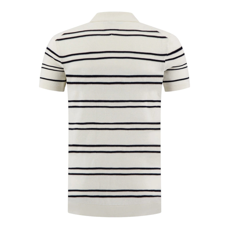 Polo Uomo Tommy Hilfiger - Dc Kntd Stp Jhny Collar Polo - Beige