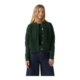 Cardigan Donna Levi's - Luna Shell Button Cardi Mountain View - Verde