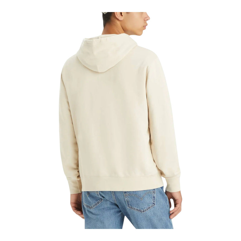 Felpe con cappuccio Uomo Levi's - Felpa Chiusa Con Cappuccio - Panna