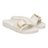 Sandali Donna Birkenstock - Madrid Big Buckle EVA - Bianco