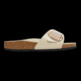 Sandali Unisex Birkenstock - Madrid Big Buckle HEX Natural Lea - Panna