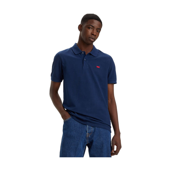 Polo Uomo Levi's - Slim Housemark Polo Naval Academy - Blu