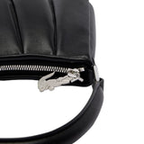 Borse a tracolla Donna Lacoste - Lenglen small crossover bag in leather - Nero