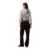 Pantaloni Donna Calvin Klein - Archive Logo French Terry Trackp - Nero