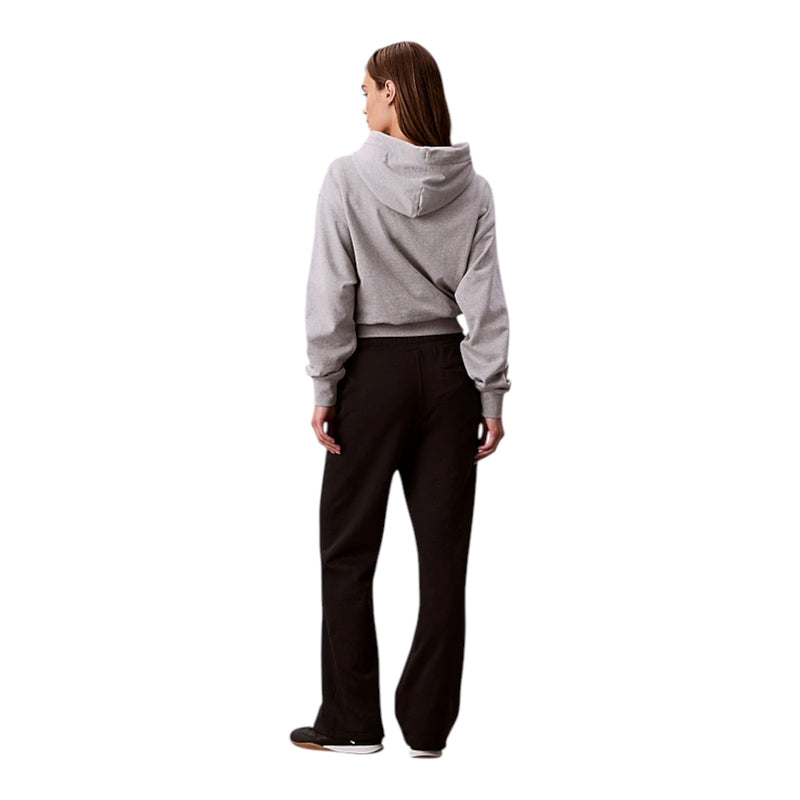 Pantaloni Donna Calvin Klein - Archive Logo French Terry Trackp - Nero