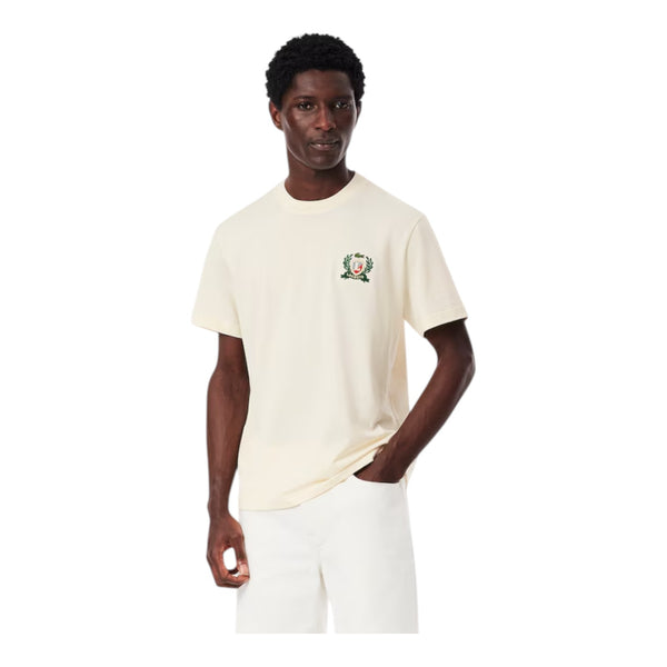 T-shirt Uomo Lacoste - T-Shirt - Panna