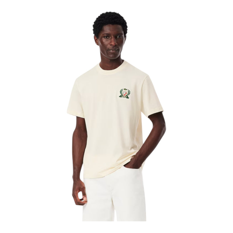 T-shirt Uomo Lacoste - T-Shirt - Panna